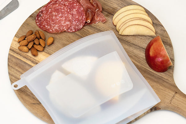 charcuterie board, charcuterie and snacks reusable bag, eco-friendly sustainable storage solutions, eco-friendly bag for food storage